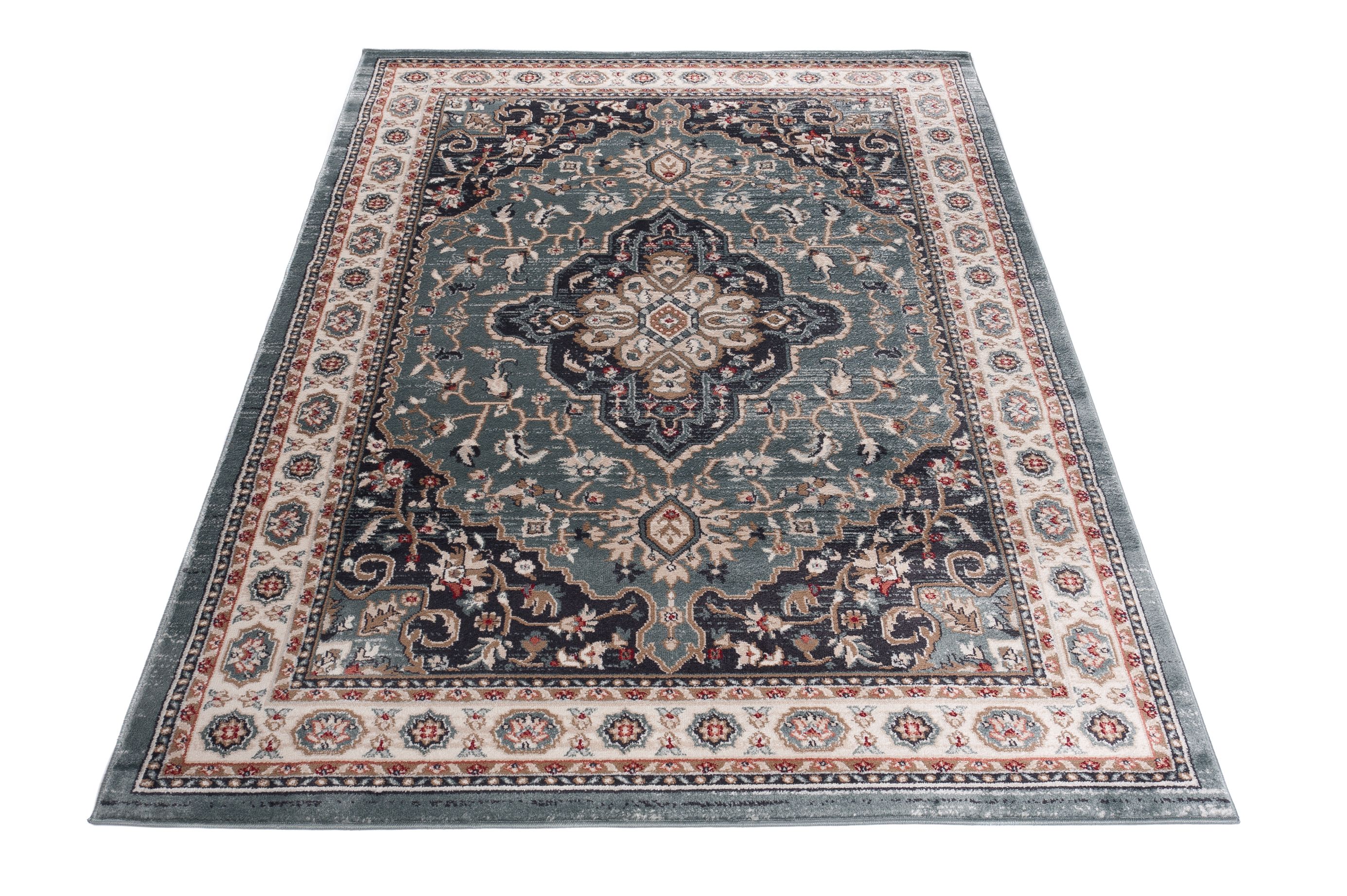 Teppich Orient Türkis Wohnzimmer Perser Muster S Xxl 160x230